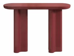 Vente-unique Consola de MDF - Burdeos lacado - LESONA Granate Best