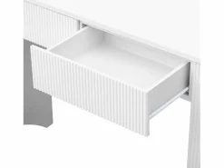 Consola mesa 120x33x76cm - con 2 cajones - Esquinas redondeadas - MDF -^ModernLuxe New
