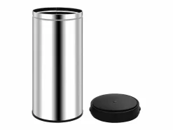 Helloshop26 Cubo De Basura Para Cocina|Contenedor automático con sensor de acero inoxidable de 80 litros 02_0006097