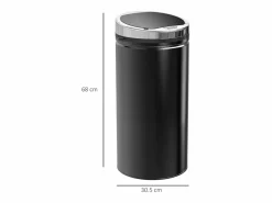 Contenedor sensorial de 42L, apertura automática, acero inoxidable, (30,5x30,5x68 cm)^ Sale