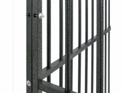 Clicnbuy Seguridad Para Mascotas|Corralito para perros con 4 paneles acero galvanizado