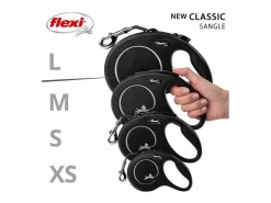 Flexi Correa L Cinta 8 m negra Multicolor Clearance