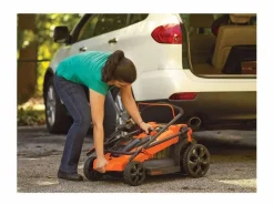 Black+Decker Cortacésped eléctrico BLACK + DECKER 48cm 2000W Mulching 4 en 1 Negro / Naranja Outlet