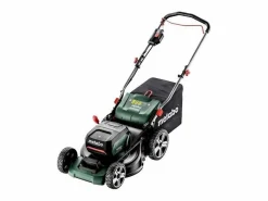 Cortacésped inalámbrico Metabo RM 36-18 LTX BL 46 cm, motor brushless, 7 alturas de corte, bolsa 55 L, autotractor, 18 V^METALTEX Clearance