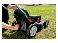 Cortacésped inalámbrico Metabo RM 36-18 LTX BL 46 cm, motor brushless, 7 alturas de corte, bolsa 55 L, autotractor, 18 V^METALTEX Clearance