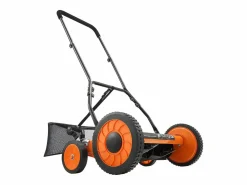 Cortacésped Manual SucceBuy con Rodillo, Ancho de Corte 45 cm, Diseño de 5 Cuchillas, Altura de Corte Ajustable de 3,5 a 6,2 cm, Bolsa de Recogida^ Best