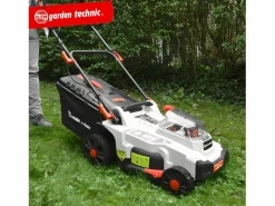 ELEM GARDEN TECHNIC Cortacésped Recargable 40V 37cm - Baterías de Litio Incluidas - Elem Garden Blanco Clearance