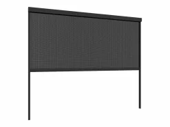 EXPERTLAND Cortina retráctil para pérgola bioclimática - An.300 cm x Alt.234cm - antracita - COSMA Gris antracita Best