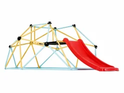 Cúpula de Escalada SucceBuy, 2,4 m con Tobogán, Escalador con Cúpula Geométrica, Sala de Juegos para Niños de 3 a 9 Años Clearance