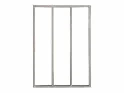 Vente-unique Cristalera atelier aluminio termolacado 90x105 BAYVIEW Blanco