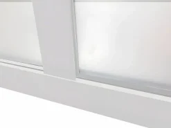 Vente-unique Cristalera atelier aluminio termolacado 60x130 BAYVIEW Blanco Clearance