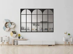 Vente-unique Cristalera Interior|Cristalera atelier art decó de aluminio termolacado 180x130 cm - ARCADEA