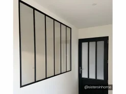 Vente-unique Cristalera Interior|Cristalera BAYVIEW aluminio termolacado 180x130