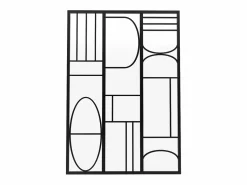 Cristalera de estilo art déco de aluminio termolacado 90x130 cm COUBARTA^Vente-unique Discount