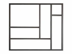 Vente-unique Cristalera Interior|Cristalería de taller de aluminio térmico - 150x130 cm - - ARTENA