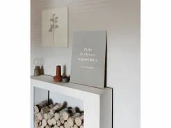 Cuadro de madera Blue Plant I^DECOWOOD New
