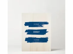 DECOWOOD Cuadro|Cuadro de madera Home Sweet Home