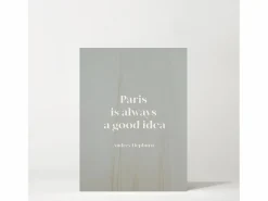DECOWOOD Cuadro|Cuadro de madera Paris Good Idea