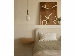 DECOWOOD Cuadro decorativo sobre lienzo de algodón pintado artesanalmente con pintura al oleo sin marco de 80x100cm - SILVANA - Multicolor Clearance