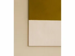 DECOWOOD Cuadro decorativo sobre lienzo de algodón con marco de madera marrón claro pintado artesanalmente con pintura al oleo de 100x150cm - MARINA - Multicolor New