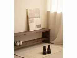 DECOWOOD Cuadro|Cuadro decorativo sobre lienzo de algodón pintado artesanalmente con pintura al oleo sin marco de 100x150cm - PALERMO -