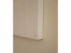 DECOWOOD Cuadro|Cuadro decorativo sobre lienzo de algodón con marco de madera marrón oscuro pintado artesanalmente con pintura al oleo de 60x80cm - MARINA -