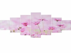 Cuadro H375 Pavo real (7 piezas), Flores^MCW Discount