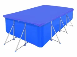 Accesorio Piscina|Cubierta de piscina rectangular PE 90 g/m2 400x207 cm ES841929