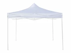 Decor Space Cenador Y Quiosco|Cubierta de techo impermeable blanca de 3 x 3 pulgadas para reemplazo de gazebo plegable