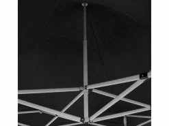 Decor Space Cenador Y Quiosco|Cubierta impermeable negra de 3 x 3 pulgadas para gazebo plegable de repuesto EG49483