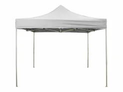 Cubierta lateral impermeable blanca de 2x2 mt con ventana de repuesto para cenador plegable^ New