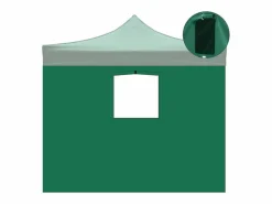 Cenador Y Quiosco|Cubierta lateral impermeable de 3x2m con ventana para cenador retráctil de 3x3m