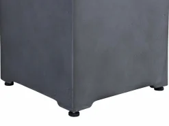 Cubierta rectangular antracita para bombona de gas en MGO - SEROZA^Vente-unique Online