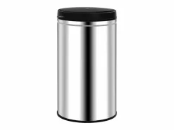 Helloshop26 Cubo De Basura Para Cocina|Cubo de basura automático con sensor de acero inoxidable de 60 litros color plata 02_0006113