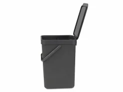 Cubo de basura Sort & Go 12L Oscuro - 109805^Brabantia Best
