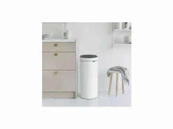 Brabantia Cubo de basura Touch Bin 30L - 115141 Blanco