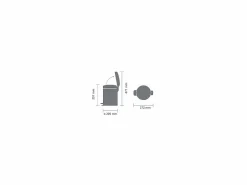 Brabantia Cubo De Basura Para Cocina|Cubo de basura con pedal 5L NewIcon