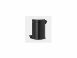 Brabantia Cubo De Basura Para Cocina|Cubo de Basura con Pedal Newicon 5L Mate Anti-Olor Higiénico