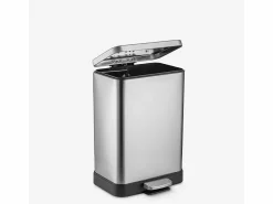 Cubo De Basura Para Cocina|Cubo de basura con pedal de 30 litros para cocina de acero diseño Kleen