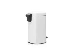 Brabantia Cubo De Basura Para Cocina|Cubo de Basura con Pedal Newicon 12L con Tapa Silenciosa y Antiodor