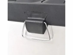 Helloshop26 Cubo de basura de acero inoxidable 36 litros 02_0006100 Gris Discount