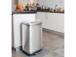 Kitchen Move Cubo De Basura Para Cocina|Cubo de basura de cocina de pedal 30L GREENWICH