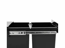 Cubo de basura de cocina extraíble con mecanismo de cierre suave 36 litros 02_0006031^Helloshop26 Outlet