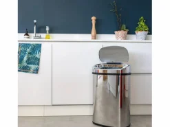 Kitchen Move Cubo de basura de cocina automático 68L MAJESTIC Plateado Hot