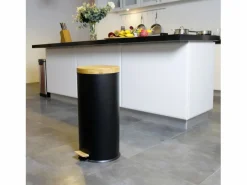 Cubo de basura de cocina de pedal 30L FOREST^Kitchen Move Best