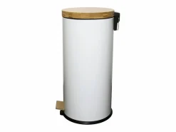 Kitchen Move Cubo de basura de cocina de pedal 30L FOREST Blanco Discount
