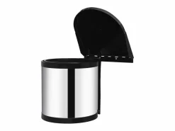 Cubo de basura de cocina integrado de acero inoxidable 8 litros 02_0006084^Helloshop26 Hot