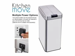 Kitchen Move Cubo De Basura Para Cocina|Cubo de basura de cocina automático 60L SILVERLAKE