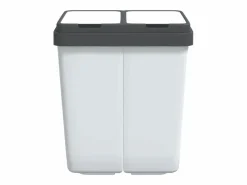 Cubo de basura doble 2 x 25 litros 02_0043840^Helloshop26 Sale