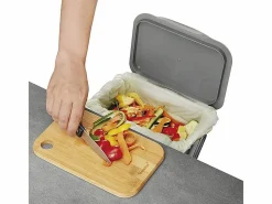 Cubo de Basura Orgánico con Tapa de Plástico 400 cl^METALTEX Best